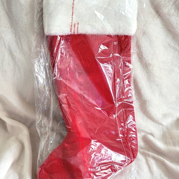 Vintage 2000 Harry Potter Christmas Stocking Red Gold Stars Kurt Adler NWT - Picture 4 of 5